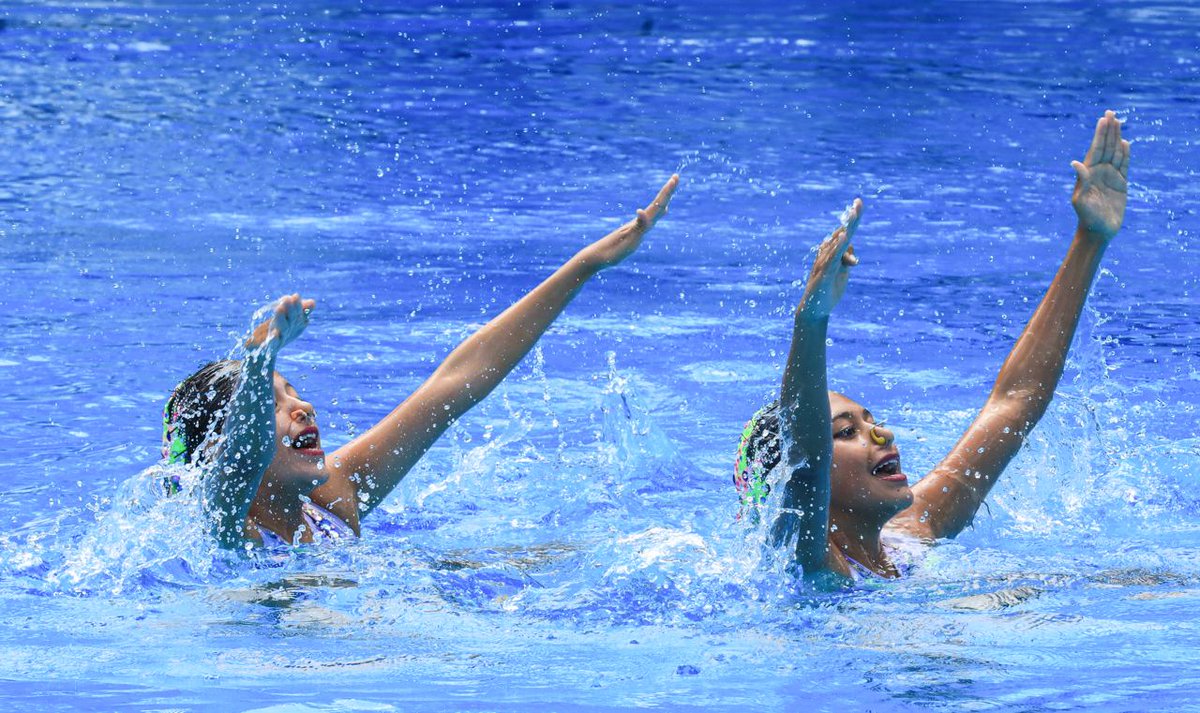 elsalvador's tweet photo. #DeDeportes | Este miércoles se lleva a cabo la segunda jornada de competencias en el Campeonato Centroamericano y del Caribe de Natación #CCCAN de natación artística. Hoy se realizan duetos en todas las categorías. 📸: Sofía Mazariego/ #DiarioElSalvador https://t.co/GtvRiOWJTd