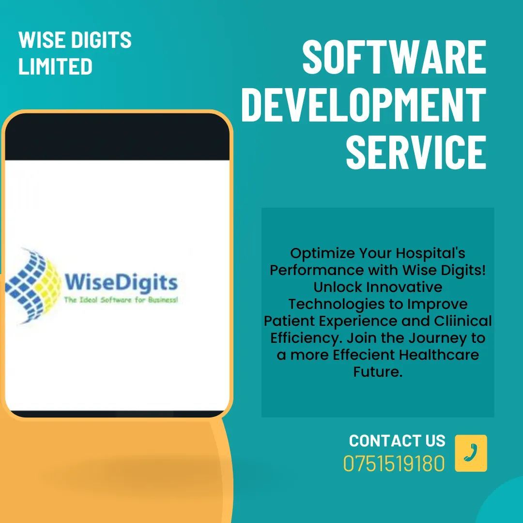 WiseDigits's tweet photo. Partner with us to acquire the best hospital system.

CONTACT US:  0751519180 or E-mail: info@wisedigits.co.ke https://t.co/yOBrBcI8w7