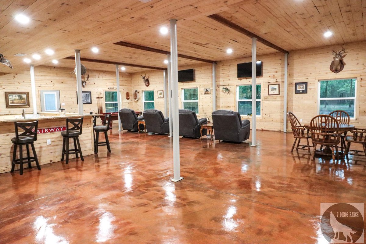 7LobosRanch's tweet photo. Our lodge encourages relaxation, adventure, camaraderie among hunters, &amp; more! Book your stay with us today: https://t.co/RGhSHSheHT

#7LobosRanch #TeamBuilding #Hunting #Resort #Corporate #Events #EastTexas #ExoticAnimals #Adventure #Lodge https://t.co/p8KgiKesWB