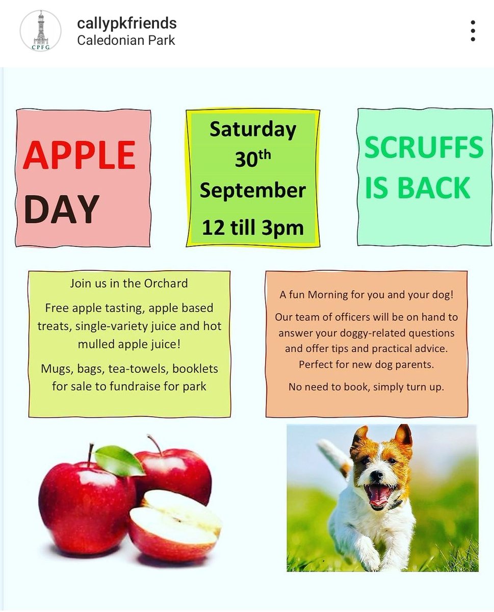 Looking forward to hot mulled apple juice again this Saturday! 🍎🌳🍏