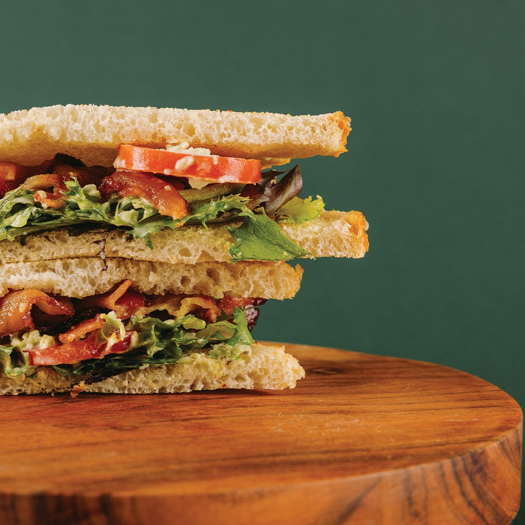 AmeliesBakery's tweet photo. Le déjeuner est servi! What's your go-to lunch meal at the big 'A'? 

These new menu items are the perfect pairing! 
• • •
🥪 SOURDOUGH BLT with house-made jalapeno aioli
🍅 TOMATO &amp; BASIL soup https://t.co/SoHCZddjOX