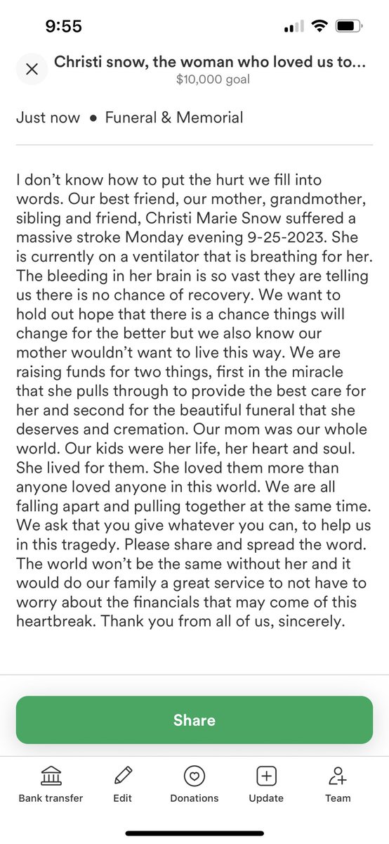 ariesmamax2's tweet photo. Please donate, share, pray, we need all the support we can get. Our hearts are in pieces. 
Even a $1 or a share helps. 
I can’t put into words the pain we feel but I can say I appreciate all the love and support you guys have given me sincerely. 💛

https://t.co/Ci9jJ2SwIG https://t.co/VCpZbb7bSD