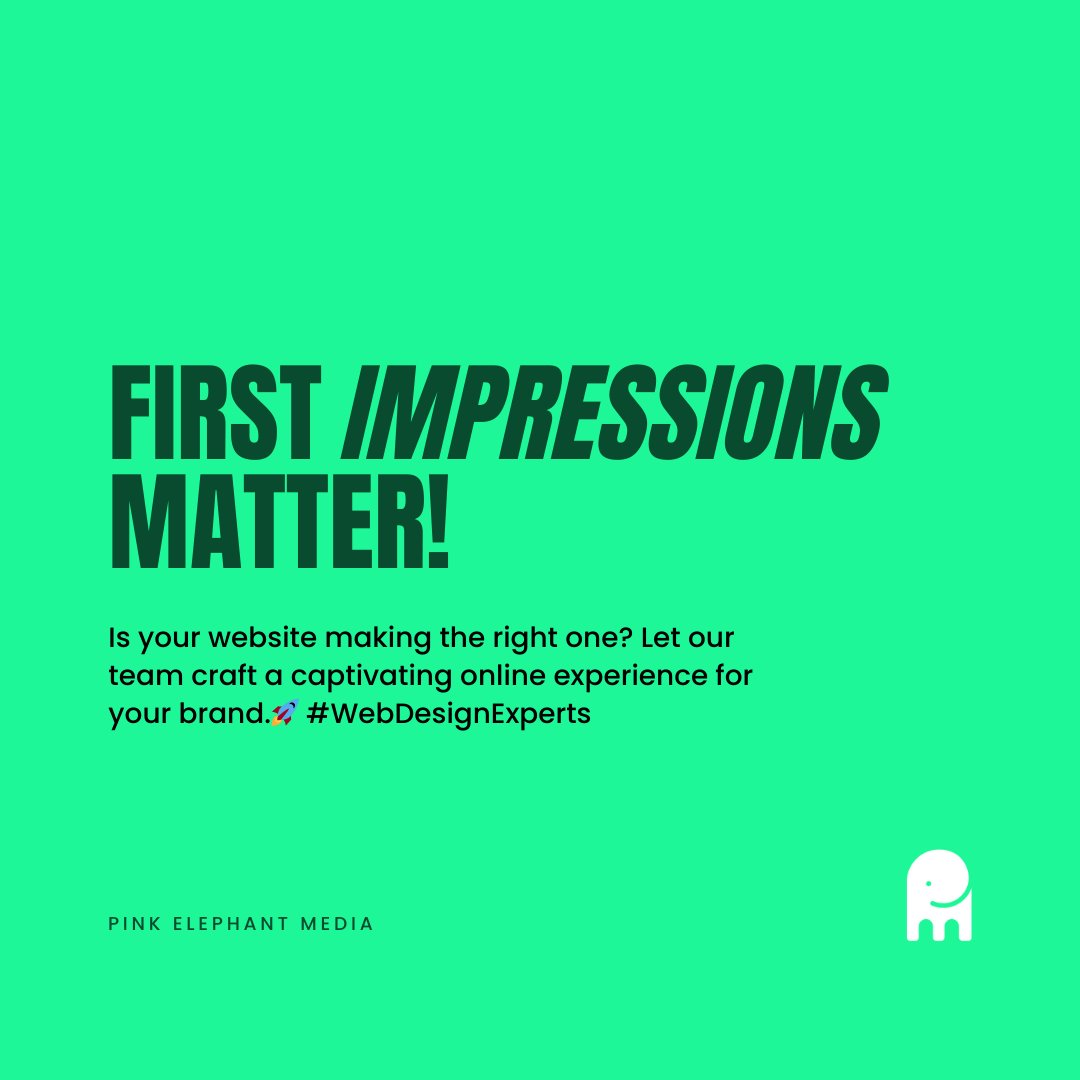 PEM_digital's tweet photo. First impressions matter!

Get in touch today to explore how we can elevate your branding and website, making your crucial first impression a successful one.

#firstimpressionmatters #firstimpressions #linkedin #webdevelopers #branding #brandingdesign #brandingspecialists https://t.co/XvKT2Bfrb7