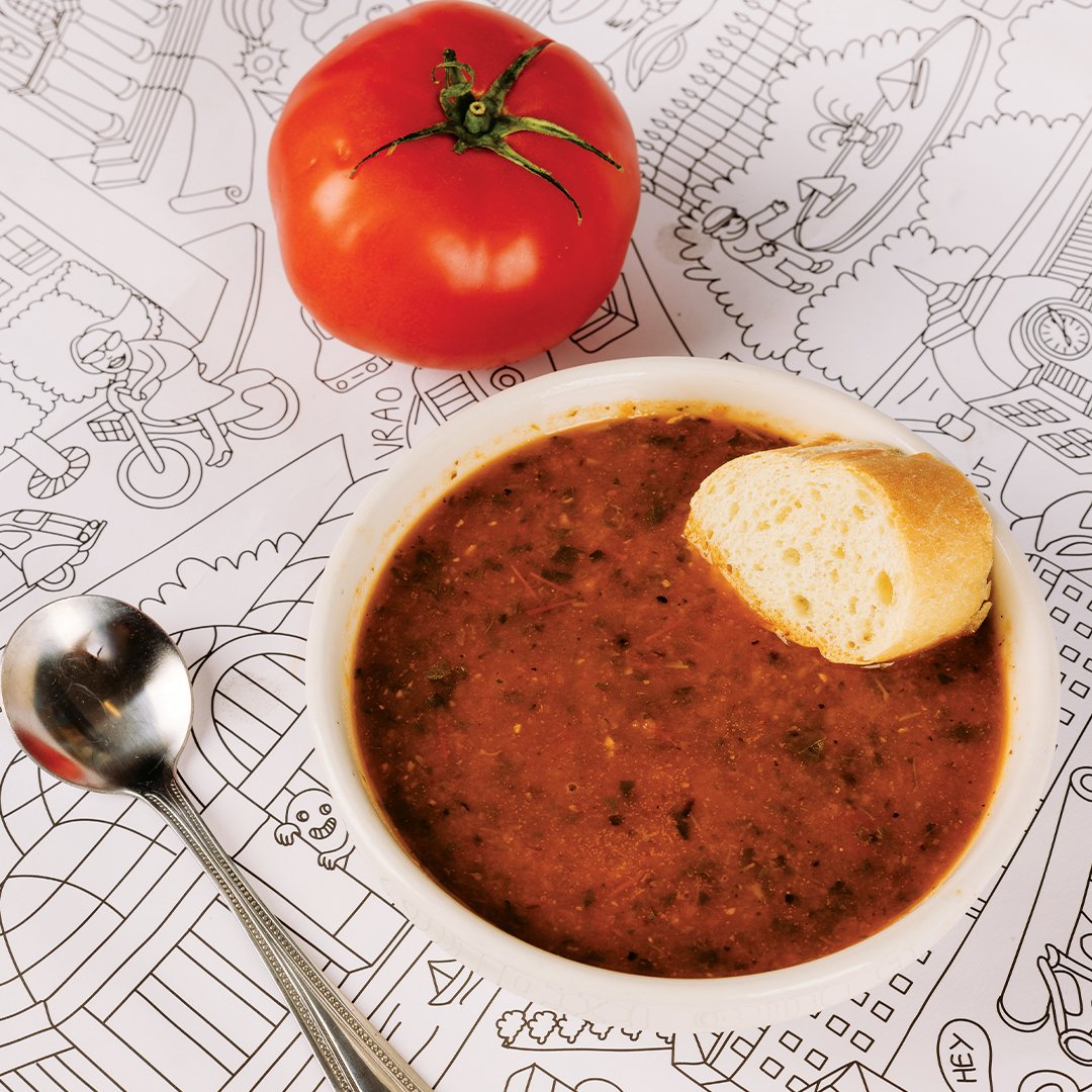 AmeliesBakery's tweet photo. Le déjeuner est servi! What's your go-to lunch meal at the big 'A'? 

These new menu items are the perfect pairing! 
• • •
🥪 SOURDOUGH BLT with house-made jalapeno aioli
🍅 TOMATO &amp; BASIL soup https://t.co/SoHCZddjOX