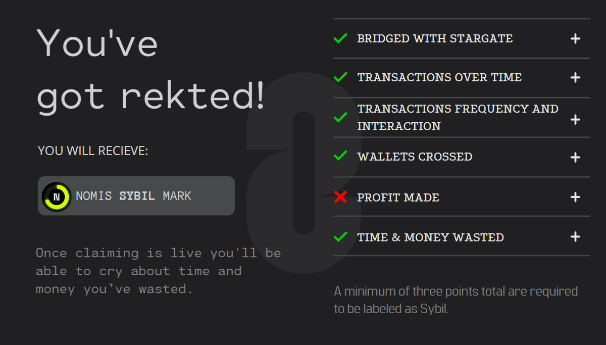 leshka_eth's tweet photo. How do Tier-1 projects make money on Sybils? 

Why is Nomis Score a waste of money? 

Why is Galxe the worst Web3 project?

🧵🔽 https://t.co/uRngLshiis