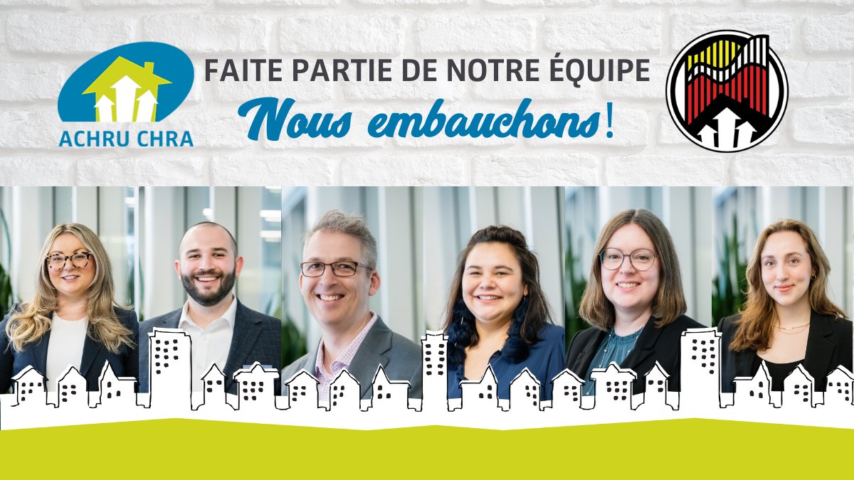 Nous embauchons un directeur des politiques et des programmes de logement autochtone pour soutenir le Caucus autochtone et notre travail continu de plaidoyer, de recherche et de développement professionnel.
En savoir plus : chra-achru.ca/wp-content/upl…