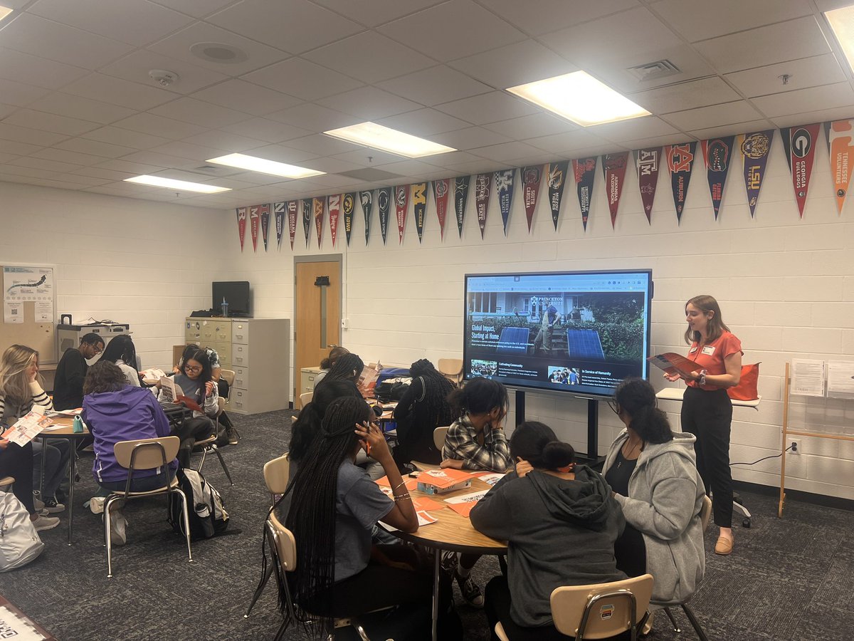 Thank you <a href="/Princeton/">Princeton University</a> for the excellent informational visit!