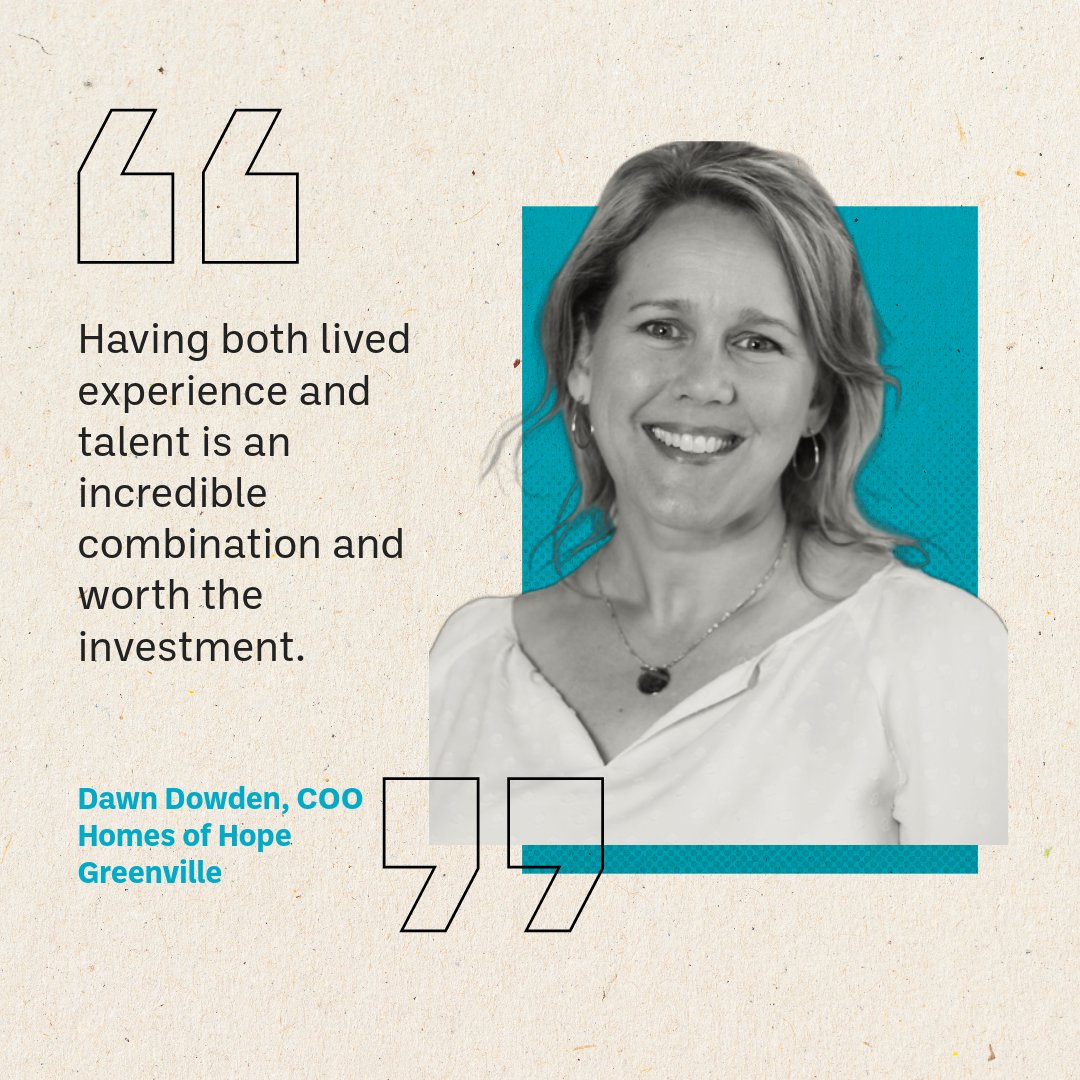TogetherSC's tweet photo. Nonprofits must offer competitive compensation and benefits to recruit talented professionals. Having both lived experience and talent is an incredible combination and worth the investment.  
👉 Read why Dawn chose to step into the Board Leadership role:
https://t.co/JcjePv3dnT https://t.co/IjhyvbFJX3