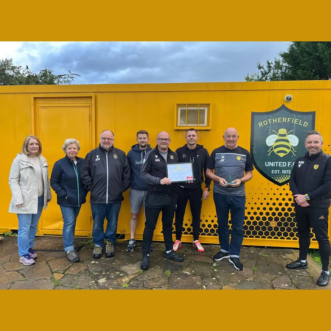 Happy Wednesday everyone, and we're about to make some amazing award winners' day even happier!

To start tonight's Grassroots Football Award winner announcements, it's our Club of the Year.

Congratulations to everyone at <a href="/RotherfieldFC/">Rotherfield United</a> 👏 👏 👏 

#OFAGRFA23 #GrassrootsHeroes