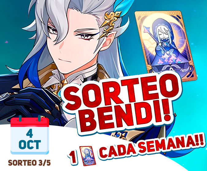 💥 TERCER SORTEO DE 1 BENDI A LA SEMANA!!! 💥 DURANTE 5 SEMANAS!!! 😱✨

⭐️ Solo debéis seguirme y darle RT a este Tweet  🔁✨

Muchísima suerte a todos!!! 🕯️🕯️🕯️

El día 4 de octubre ponemos el ganador y el siguiente SORTEO! 👀🎁