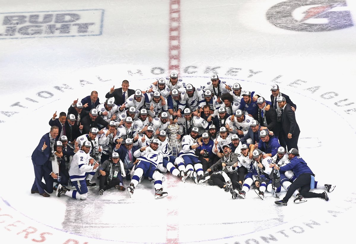 TBLightning's tweet photo. Happy anniversary, #Bolts Nation. 🏆 https://t.co/X48q83yG4M