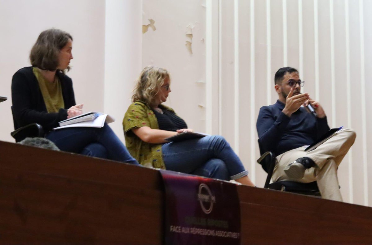 obsliberteasso's tweet photo. On compte 35 dissolutions administratives d’associations ces 6 dernières années ! 🔴

C’est le constat alarmant que fait Jawad Bachare, militant contre l’islamophobie.

Face à ça, le travail de l’observatoire des #libertésassociatives est donc crucial ! https://t.co/gkOrkkwSdL
