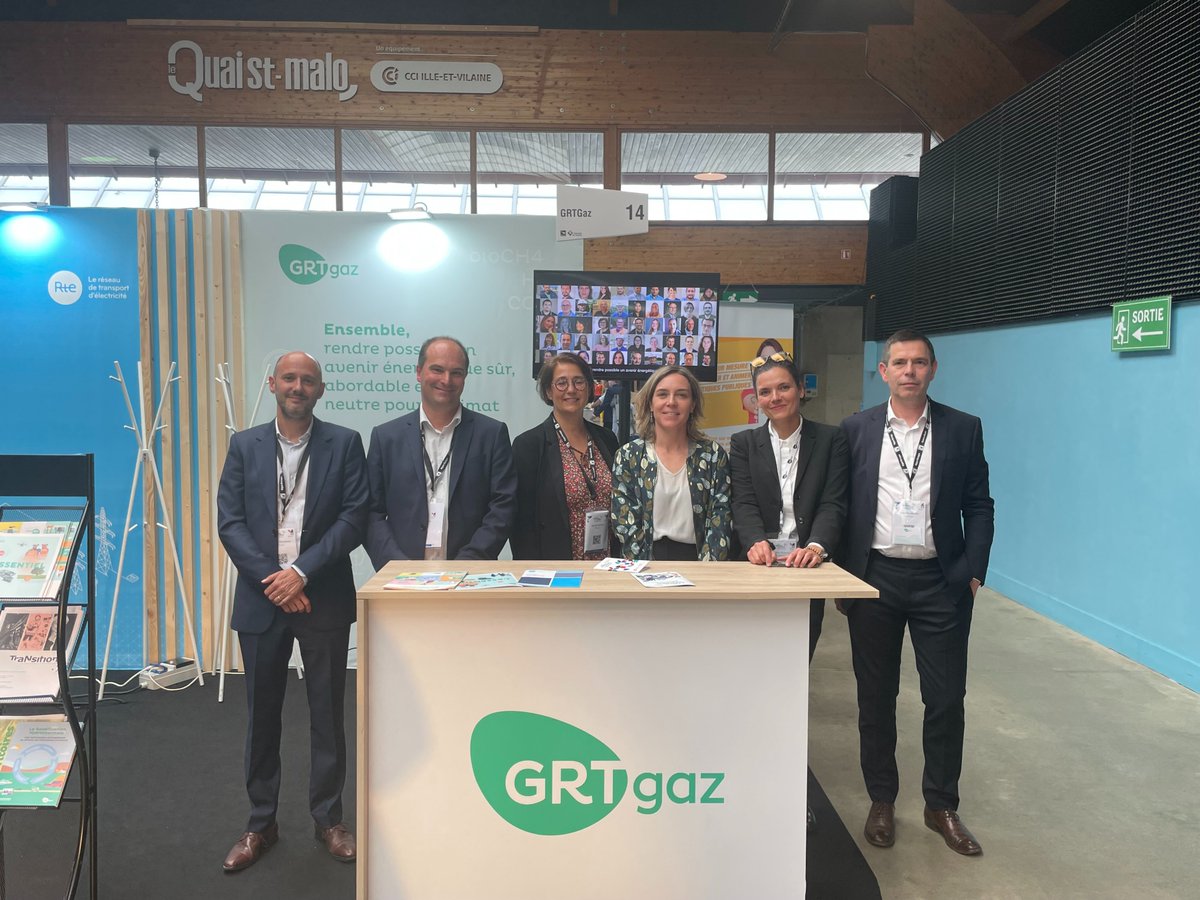 Venez rencontrer les Délégués Territoriaux @GRTgaz pour échanger sur le stand aux côtés de <a href="/rte_france/">RTE</a> dans le Village des Partenaires Stand n°14 !