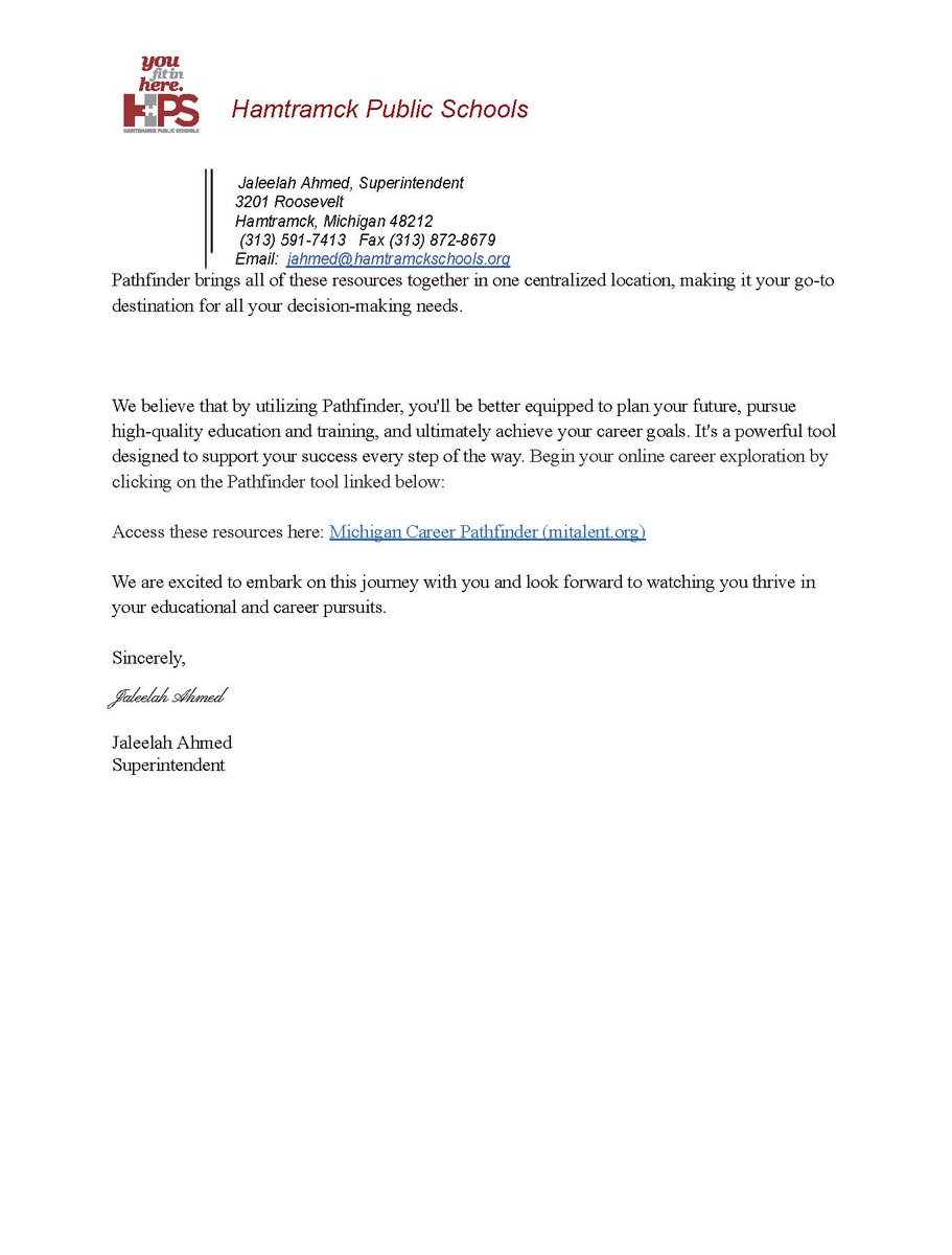 pathfinder.mitalent.org/resources Please see website.