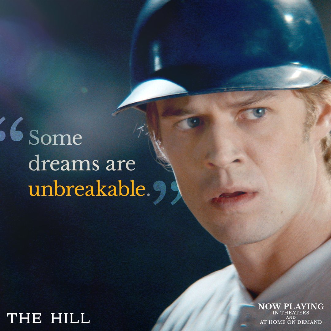Witness the incredible true story of THE HILL. Now playing in theaters and at home on demand! WATCH NOW: TheHillMov.com