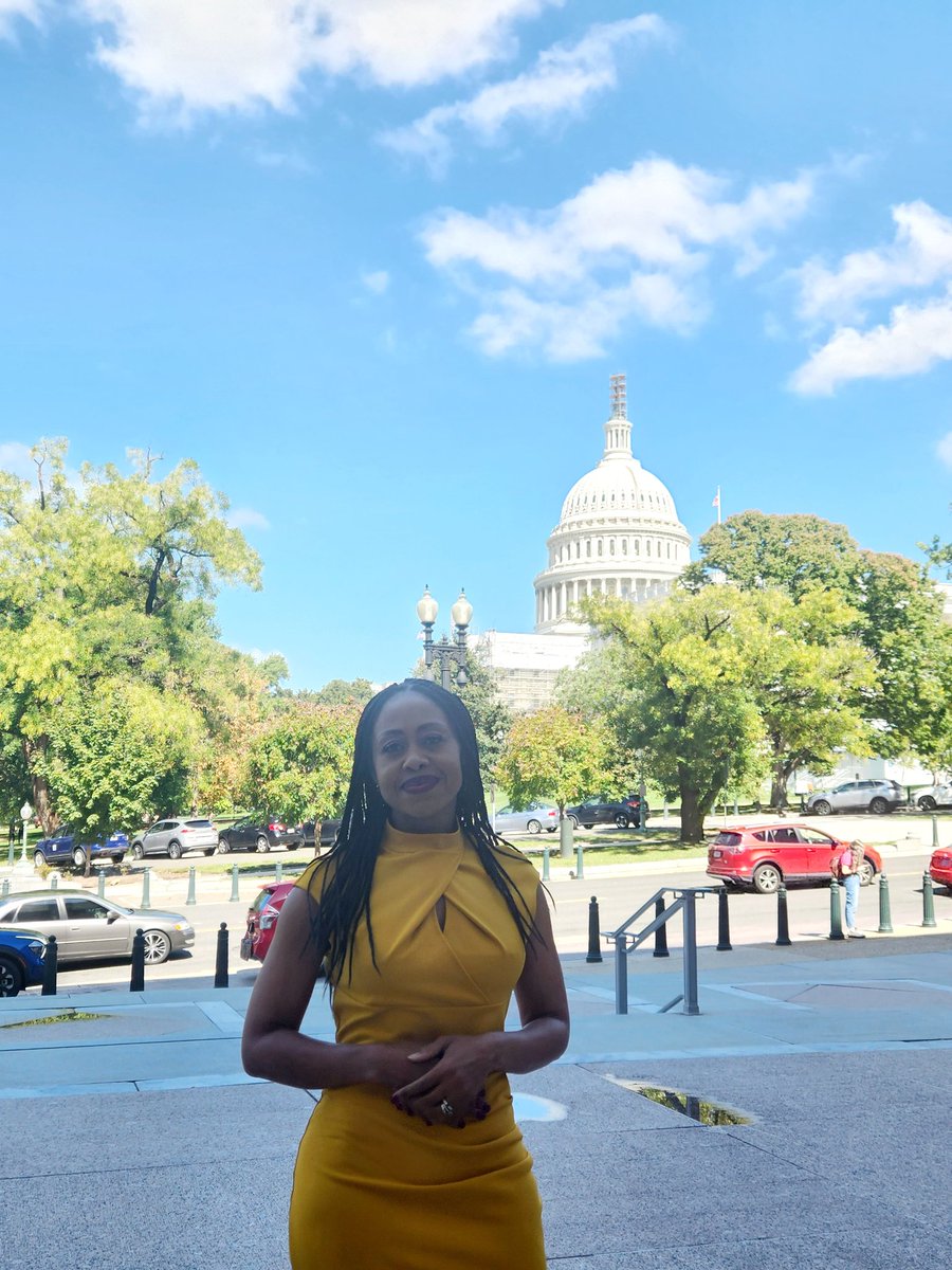 Wish me luck. I've just arrived on The Hill. In a little while, I will be addressing the Congressional Committee on Foreign Affairs...I'll share thoughts on the nexus between democracy &amp; foreign policy. I have a statement on the US's  tone, when engaging with their counterparts.