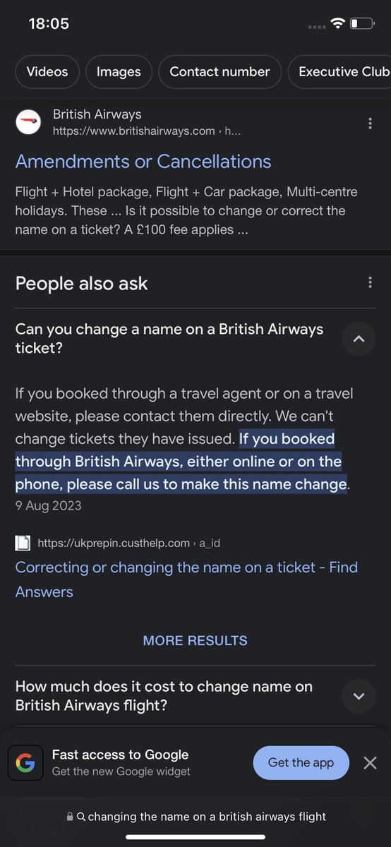 ryan_treloar's tweet photo. Really @British_Airways says everywhere that to just phone you to change a name…all you say you can do is cancel (no refund) and then book a new one 

I get to fly from the uk to America by myself now! Great customer service https://t.co/ovf85gjBgW