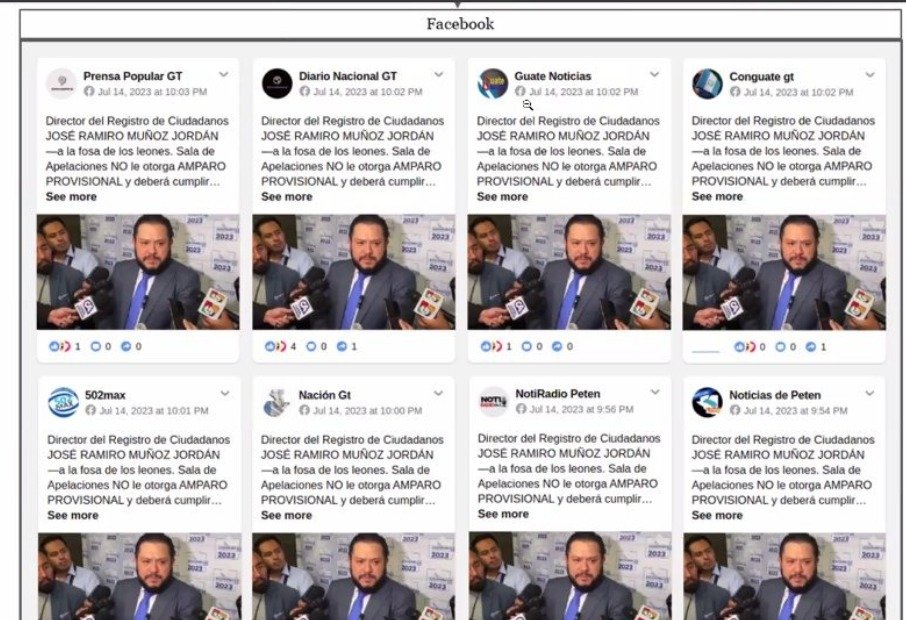 #URGENTE | Durante la Cumbre Global Sobre Desinformación @cumbredesinfo, se utilizó  a Guatemala para ejemplificar como funciona un #Netcenter, dando ejemplos de noticias de medios creados para desinformar y la coordinación de conocidos #nets que filtran casos del @MPguatemala.