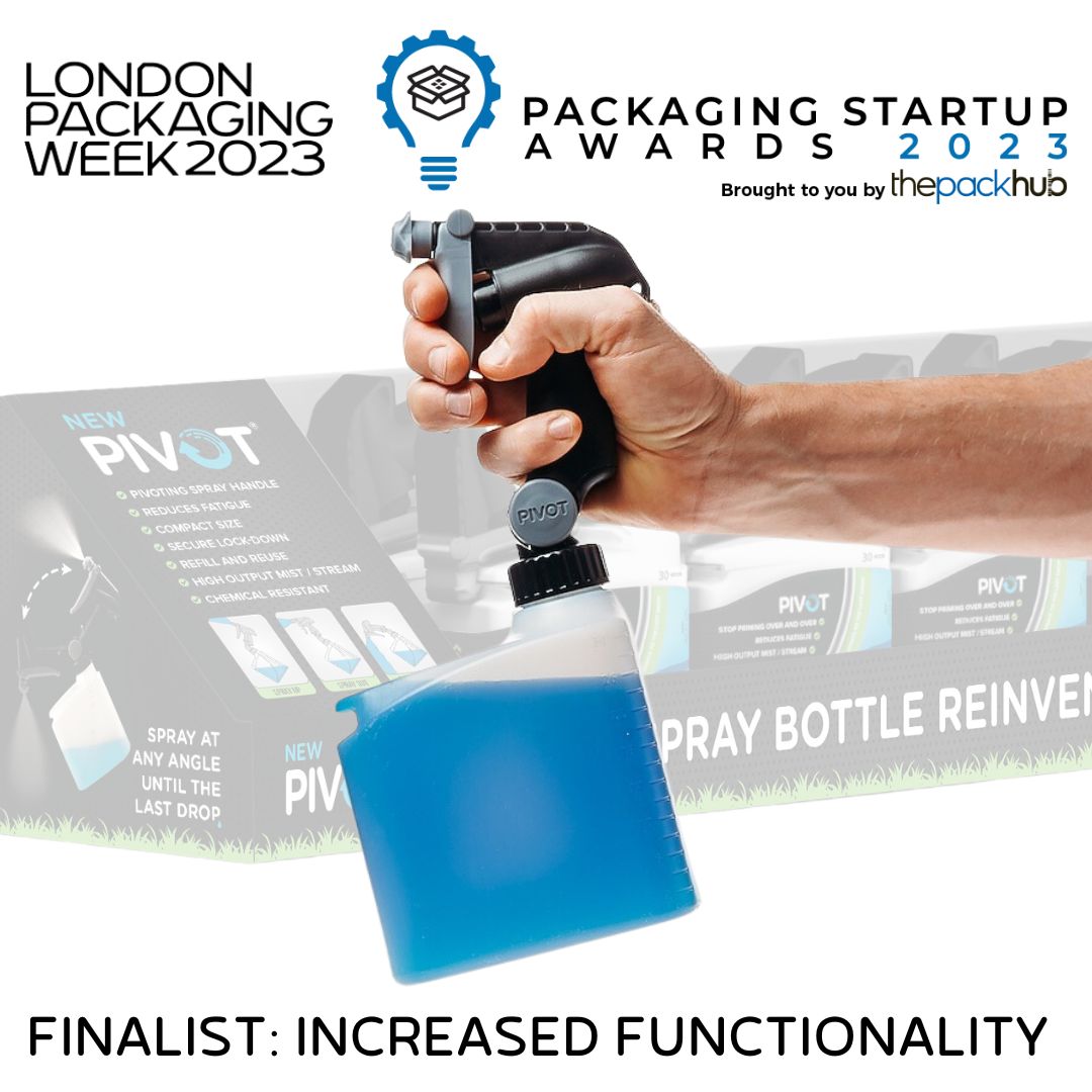 We are thrilled to announce that PIVOT® was a finalist in the inaugural Startup Packaging Awards 2023 organized by ThePackHub Innovation Zone! 

The competition was part of the renowned London Packaging Week, and to say that we are honored would be an understatement.