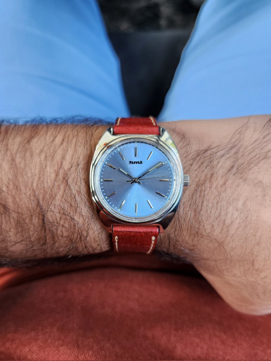 TheWatchDocs's tweet image. Because HMT watches are not just watches, they are an emotion!
Day 6 of #watchmatch 💙⌚