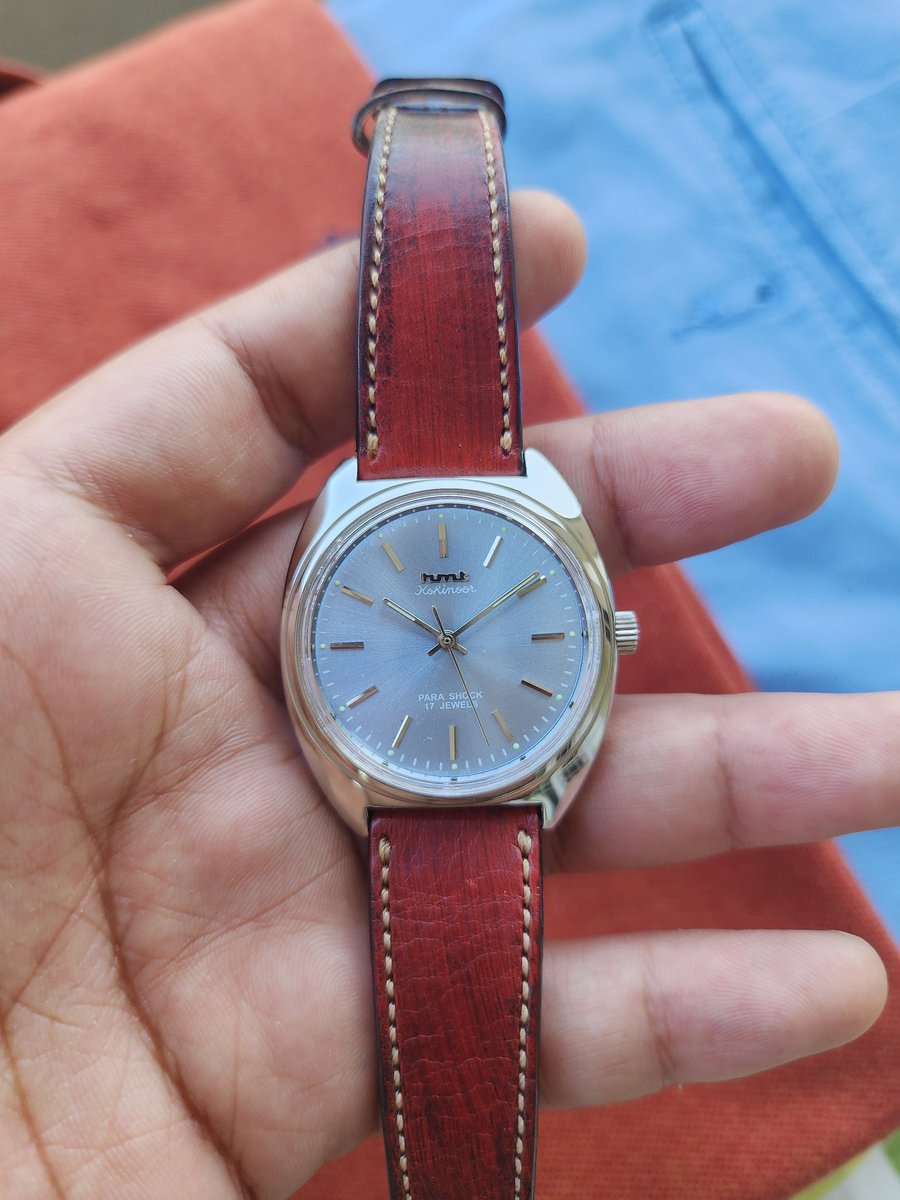 TheWatchDocs's tweet image. Because HMT watches are not just watches, they are an emotion!
Day 6 of #watchmatch 💙⌚