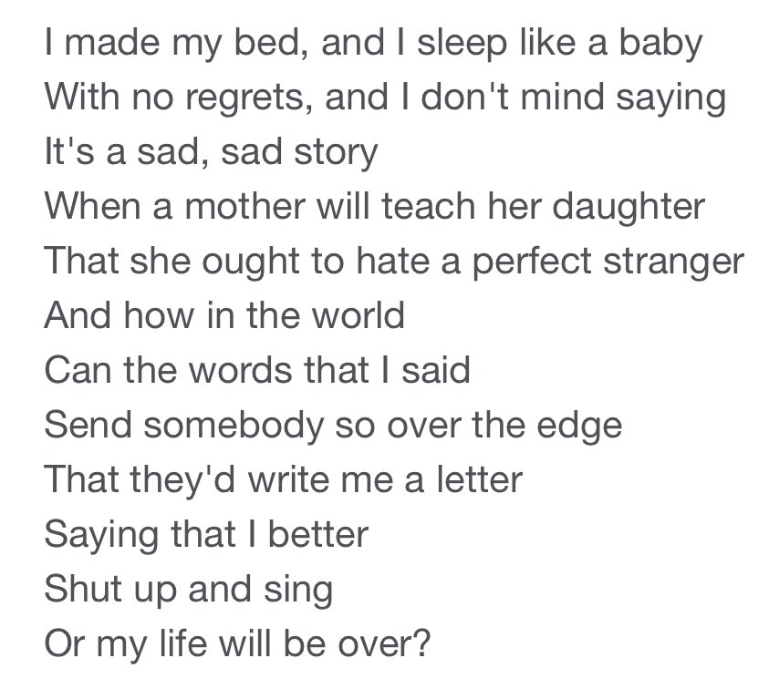 MrsHinchART's tweet photo. Well heard this song again and it hit home a little too close... #bigbrother #BigBrother25 @CBSBigBrother #TheChicks #notreadytomakenice @thechicks https://t.co/4CRsO4QgWw