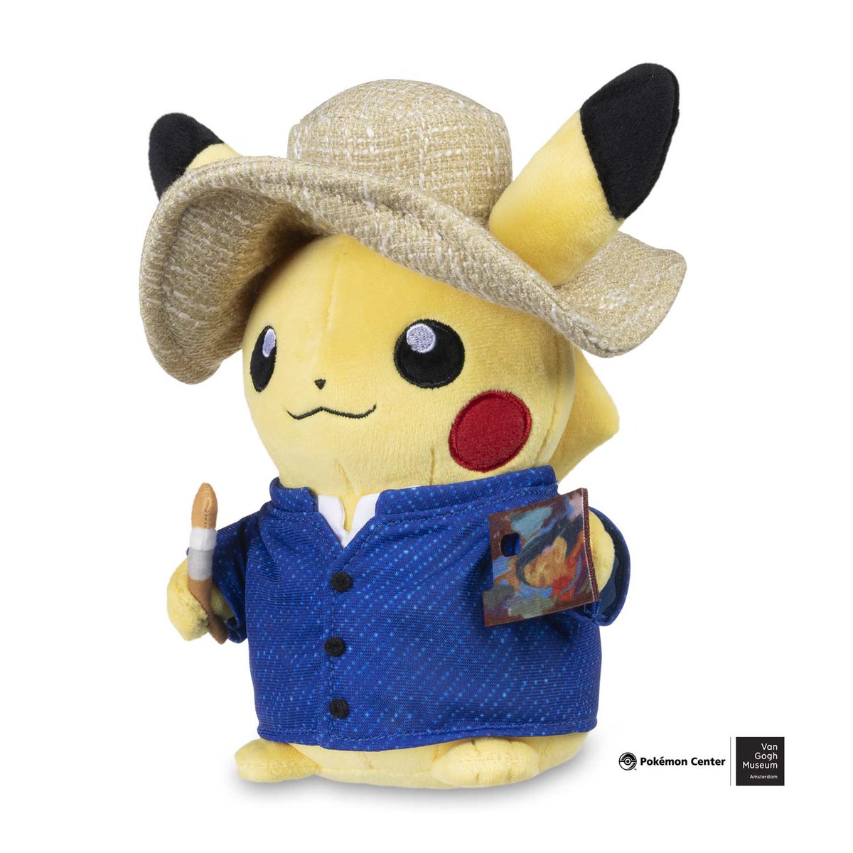 SerebiiNet's tweet photo. Serebii Update: Several pieces of Pokémon x Van Gogh Museum merchandise have been revealed, to be released on the Pokémon Center website. Buy any of the products to get the promo card

https://t.co/NWlAdn57aQ https://t.co/jjgIb0HWP7