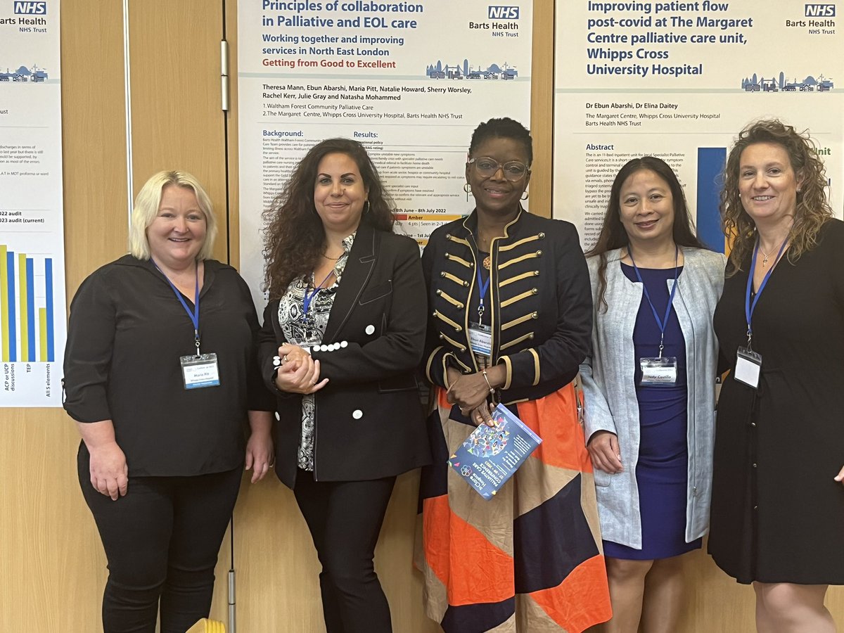 wf_palliative's tweet photo. Today @hospicestclare conference we display posters demonstrating the improvements we have made for patients at end of life #SCHConference #palliativecare @wx_medicine @mcspud_pitt @theresamann2000 @Abarshi2Abarshi @ElliottsThe @WhippsCrossHosp https://t.co/pJjAdUiCpR