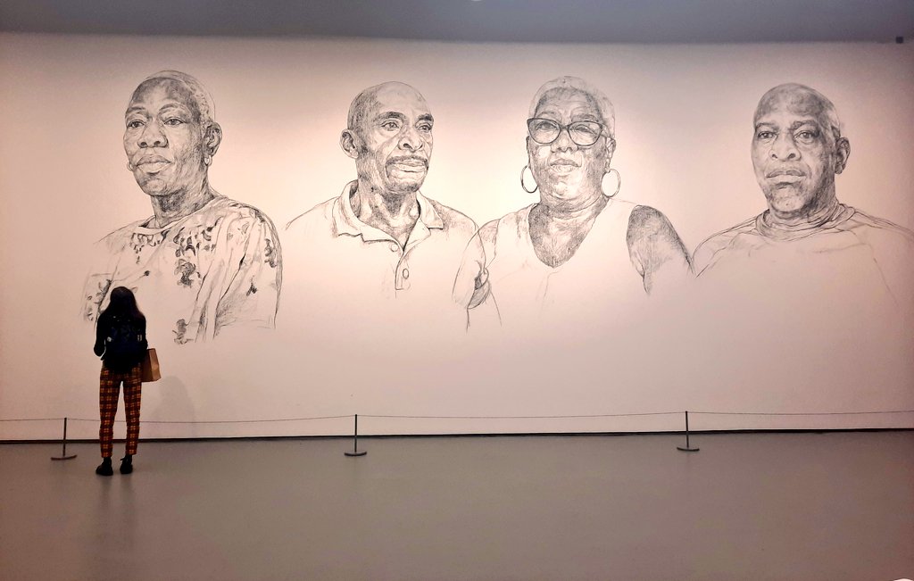 I may be biased but Birmingham's Barbara Walker deserves to win this year's Turner Prize! Her powerful portraits give space and expression to mistreated Windrush Generation sitters and their overlooked stories, beyond dehumanising paperwork