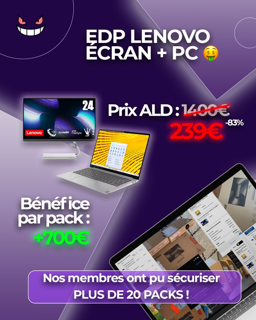 Pokecop c’est aussi les meilleures erreurs de prix 💸 Monitors et bons plans tout est optimisé pour trouver les plus gros deals ✅

RT, follow et DM pour essayer d’obtenir ton accès👀