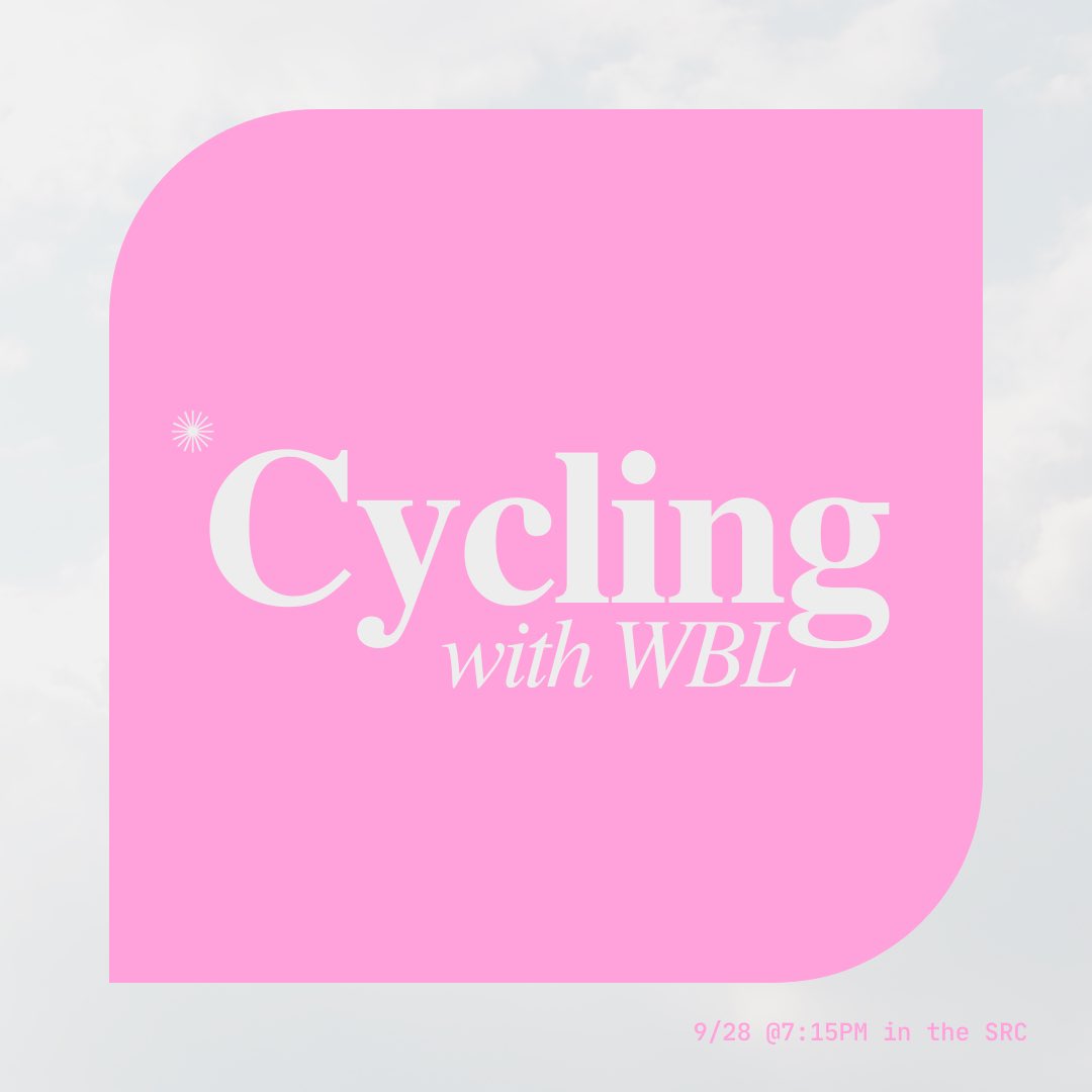wblbgsu's tweet photo. Cycle your way to ✨happiness✨ THIS THURSDAY! 

✨ September 28, 2023
✨ 7:15PM
✨ Student Rec Center, Studio A

Our sign-ups are full. Those who are registered need to arrive 10-15 minutes early. See you there! https://t.co/ydNH8blUOK