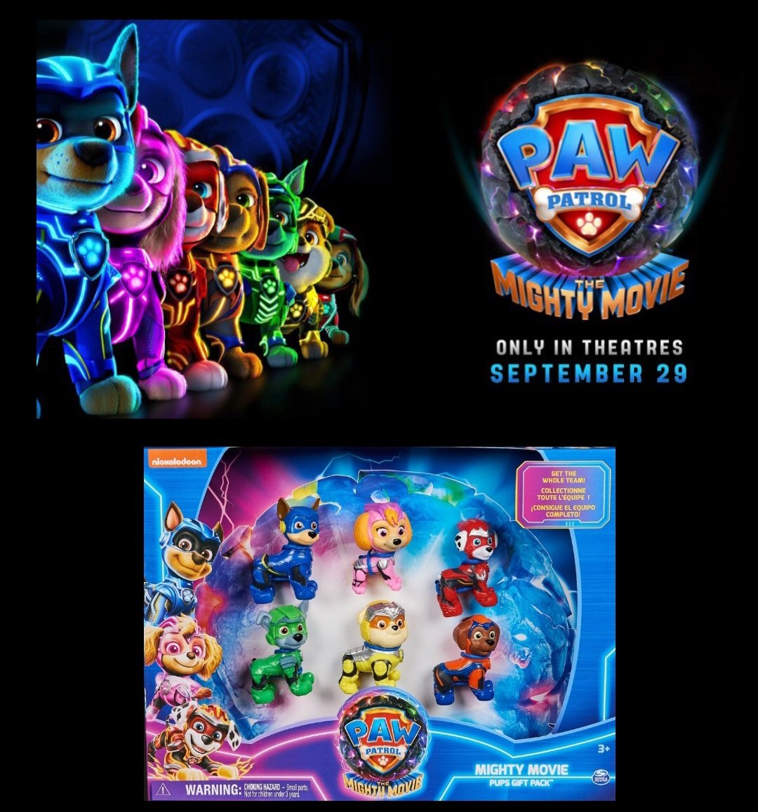 #Contest: Enter to win a PAW PATROL: THE MIGHTY MOVIE prizepack courtesy of Elevation Pictures

In theatres everywhere, Friday, September 29th

Starring: Mckenna Grace, James Marsden, and Kristen Bell.

TO ENTER: Follow us, RT, and ❤️

Deadline: Friday, October 6 @ 11:59am (est)