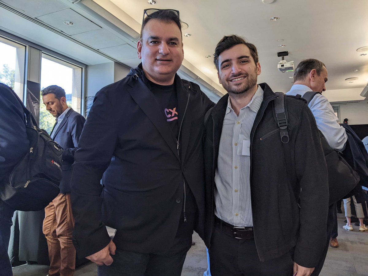 We're at @WorktechEvents New York 😎 today! Khurram, Alex, Evan and Jeff are thrilled to talk to you about the #futureofwork 🎉 Make sure to come by our booth! #CXAI #CXApp #WorktechNY #WorktechNY23 #Worktech #WTNY23