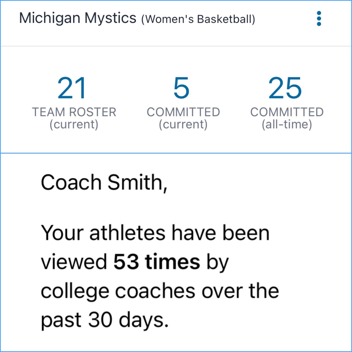 MysticsCoach's tweet photo. Yes we have a Mystics Club @FieldLevel account and it works! @MImystics @mimysticsmedia @mysticsfinest26 @MysticsDalton @2025_S40_Finest @MIMystics28 @Mimystics2030 @2025S40Mystics @MysticsFinest24 https://t.co/STRnS1letR