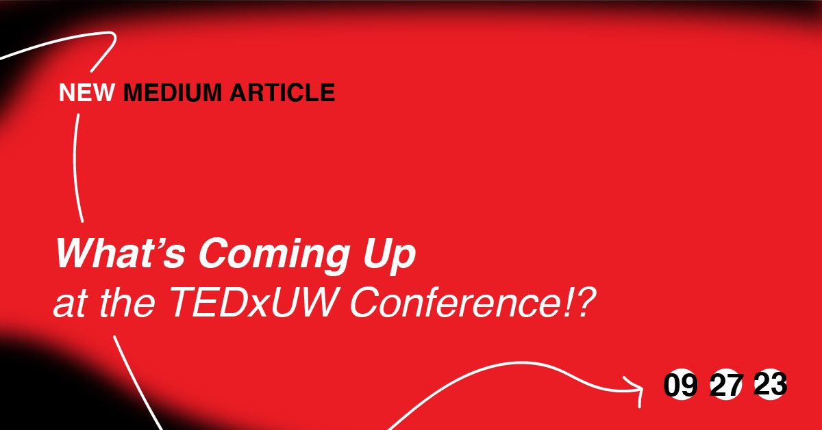 "🚀 The TEDxUW Conference is fast approaching and we hope you are just as excited as we are! We go over some of the speakers you’ll witness and give a run down of what the day will look like!🗓️💡

Read it by clicking the link in our bio! 🔗