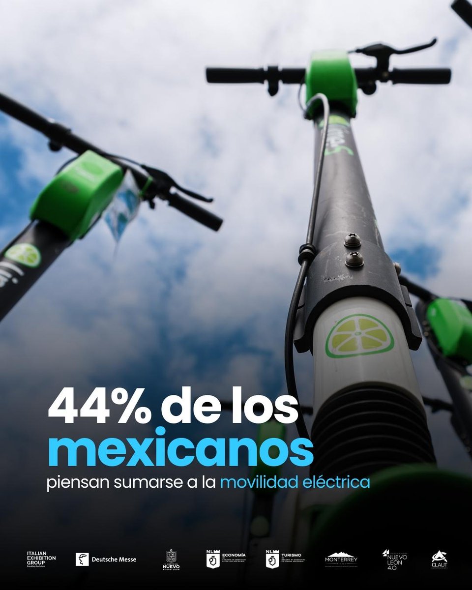 Mobility_AMOF's tweet photo. La intención de compra de vehículos eléctricos en México está en aumento, alcanzando un 44 % de los consumidores; con un incremento del 1 % con respecto al año anterior. 📈

¡Únete y da el siguiente paso! Te esperamos en Americas' Mobility of the Future 2024 🌐

#AMOF #AMOF2024 https://t.co/W7oNsNFCW5