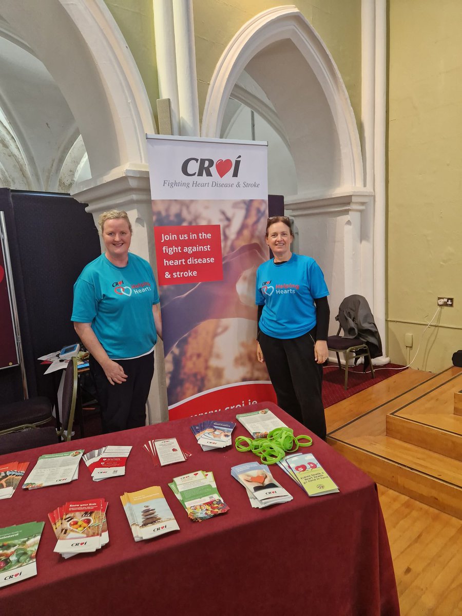 CroiHeartStroke's tweet photo. Croí Heartfest Day 1 ✅❤️🎉

We were delighted to collaborate with the @uniofgalway for day 1 of our #WorldHeartDay festival today!

Thank you to all who attended today, the public, University’s staff and students

#Heartfest #Heartfest2023 #UseHeart #Galway https://t.co/mhjMRQFDi9