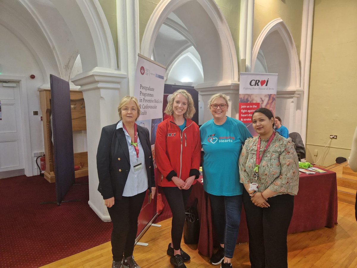 CroiHeartStroke's tweet photo. Croí Heartfest Day 1 ✅❤️🎉

We were delighted to collaborate with the @uniofgalway for day 1 of our #WorldHeartDay festival today!

Thank you to all who attended today, the public, University’s staff and students

#Heartfest #Heartfest2023 #UseHeart #Galway https://t.co/mhjMRQFDi9
