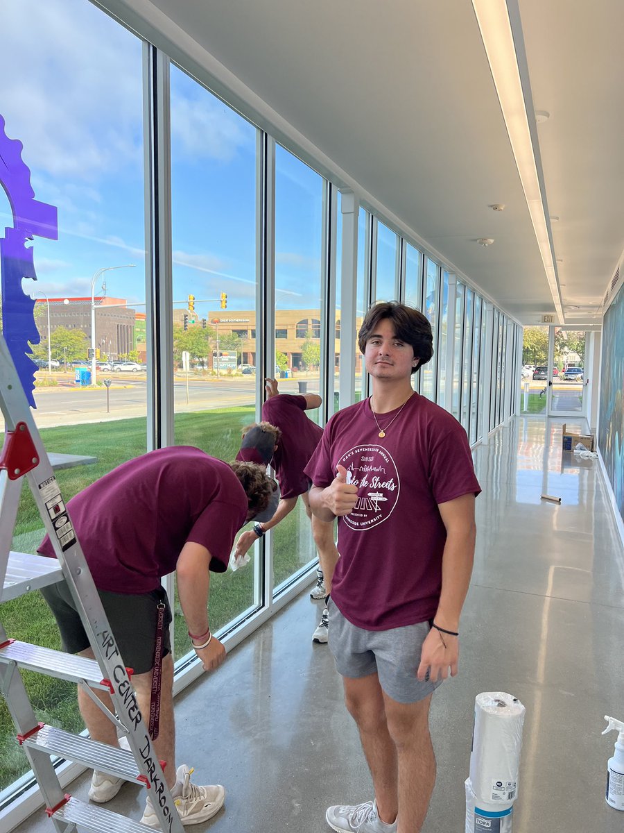 Mside_Baseball's tweet photo. #MsideIntoTheStreets 📸 (2/3) https://t.co/EegYUUxHUM