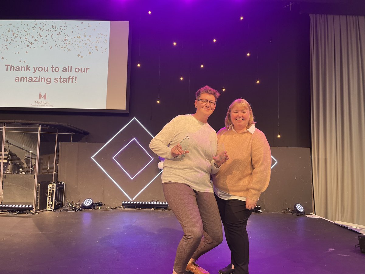 LauraSe98996100's tweet photo. What a fantastic day , launching our Leadership DNA π§¬,celebrating our amazing staff across @meetmacintyre. We were lucky to have a fantastic guest speaker @AnnaSeverwright who talked us through the amazing movement @socfuture
#EveryoneEverywhere
#LookingOutNotIn https://t.co/MBcKM9azvj