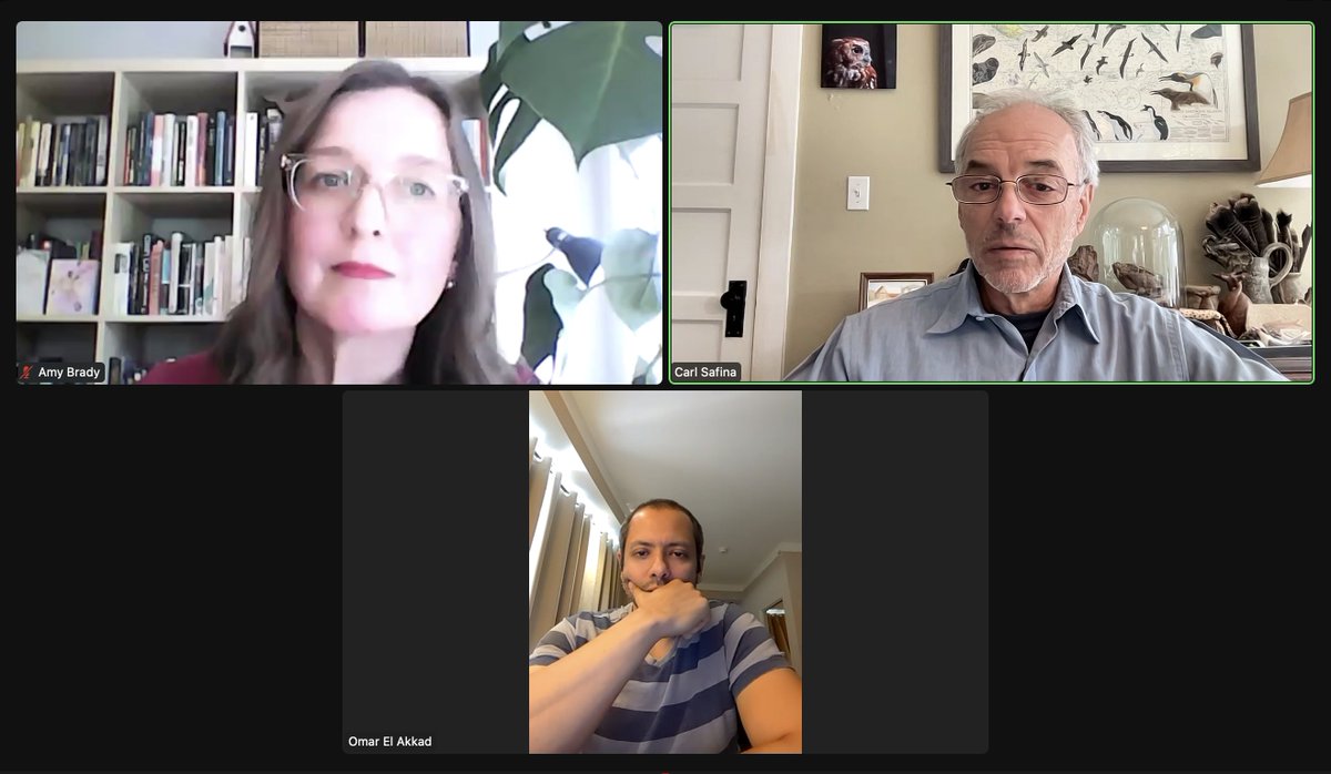Meera Subramanian (@meeratweets) on Twitter photo "I've been a guest on other people's land since I was five. Home has always been a matter of memory." <a href="/omarelakkad/">Omar El Akkad</a> in conversation with <a href="/carlsafina/">Carl Safina</a> and <a href="/ingredient_x/">Dr. Amy Brady</a> from <a href="/Orion_Magazine/">Orion Magazine</a>. "I've been a guest on other people's land since I was five. Home has always been a matter of memory." <a href="/omarelakkad/">Omar El Akkad</a> in conversation with <a href="/carlsafina/">Carl Safina</a> and <a href="/ingredient_x/">Dr. Amy Brady</a> from <a href="/Orion_Magazine/">Orion Magazine</a>.