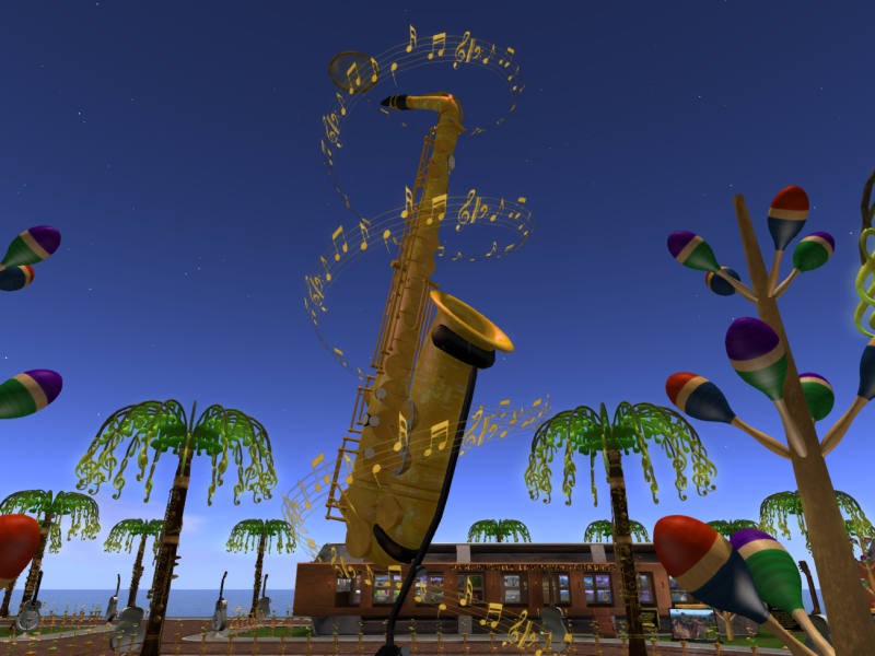 KoshariMahana's tweet photo. Visit Big Band Land at @opensimfest There are lots of things to do including a spiral slide down the giant saxophone, dance inside a piano, jump on the giant drum trampoline, and more! By Koshari Mahana &amp; Four Winds of @Kitely 

Location: https://t.co/fGyr1vU0cX

#hypergrid https://t.co/CXXDiVRKTv