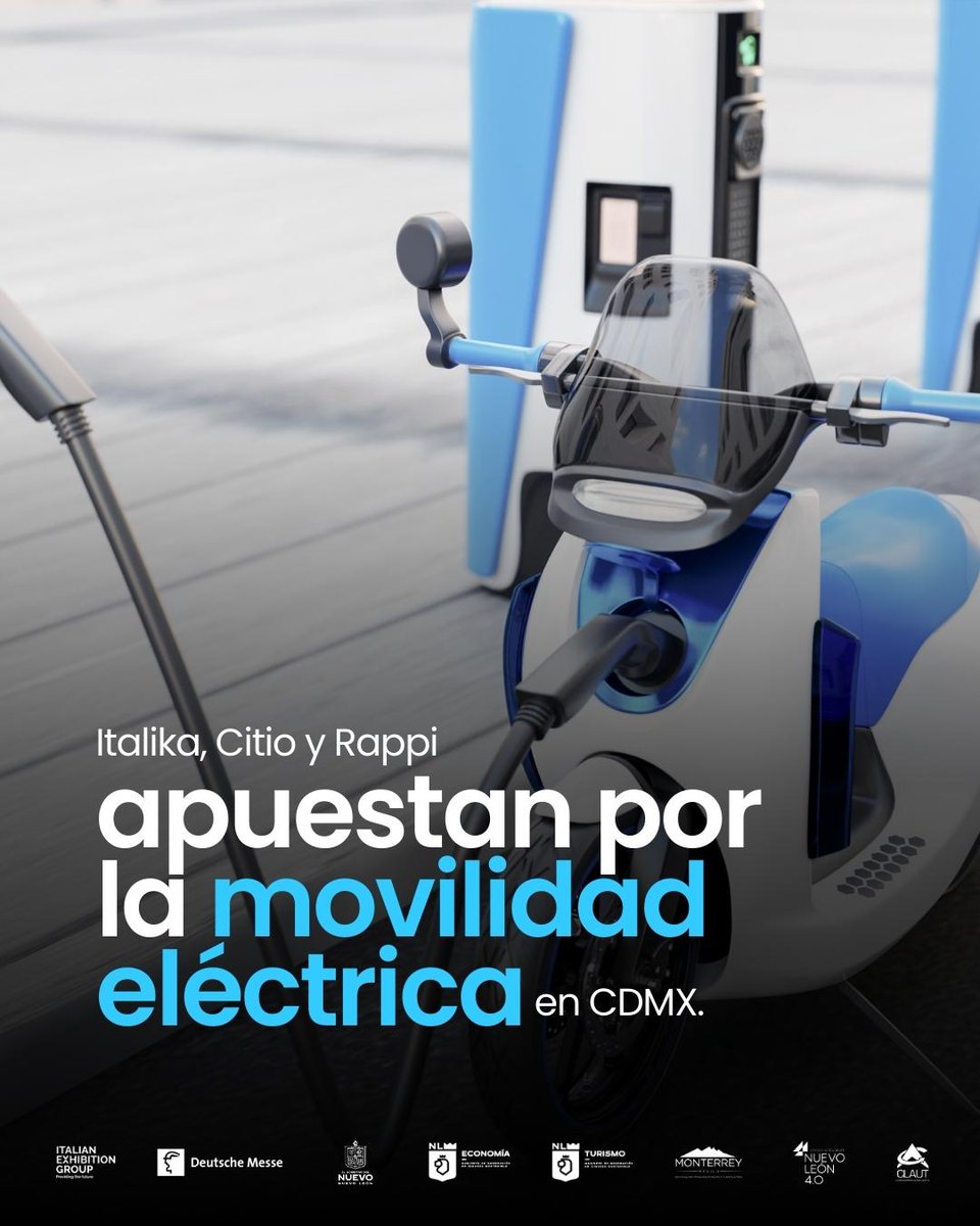 Mobility_AMOF's tweet photo. 🏍️ Juntos, Italika, Citio y Rappi no solo están cambiando la forma en que nos movemos por la ciudad, sino que también están dejando una huella duradera en el camino hacia un futuro más limpio y sostenible para todos los habitantes de la Ciudad de México.

#AMOF #AMOF2024 https://t.co/AKCwZYsT4E