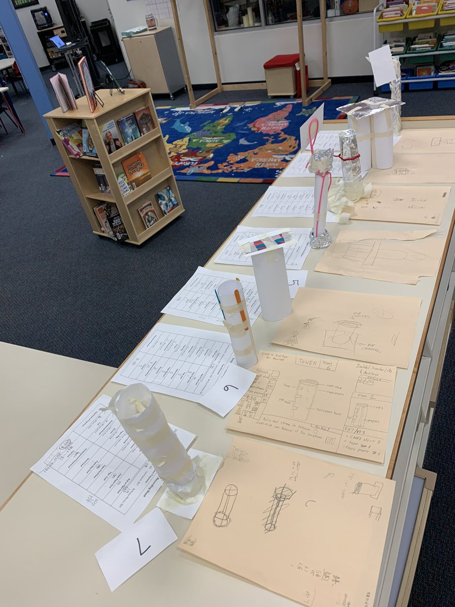 Check out the towers fifth graders made while practicing concepts related to budgeting and financial literacy problem solving! Great job Stallions! @stipesstallions @stipeslibrary @IISD_iLearn @suzanne_kline
