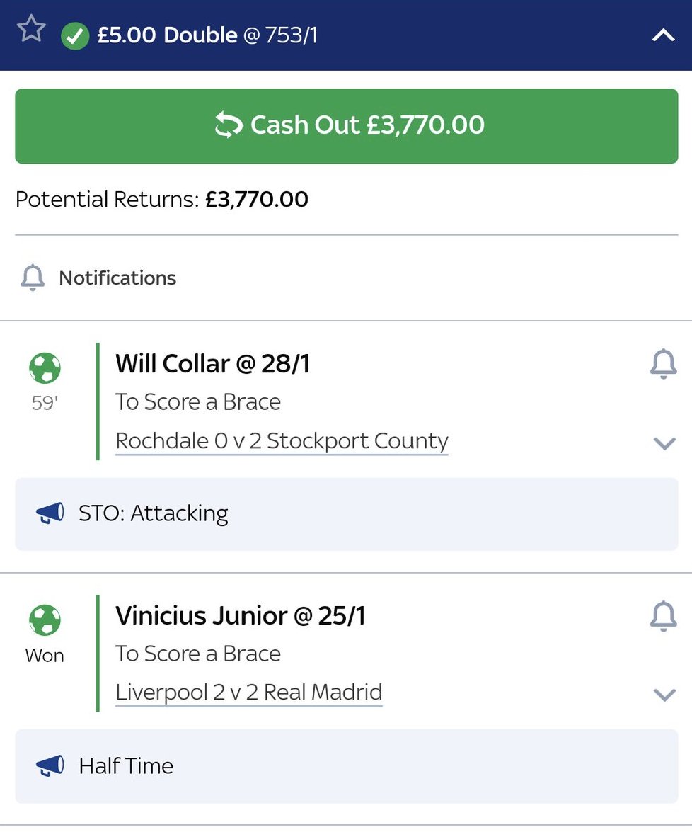 DMReturns's tweet photo. @MathewForth @Kernow_bsp @Betracingnation I'm more of a big odds man personally. I'll give you a nudge next time I get a good feeling. https://t.co/BHods7I8Xr
