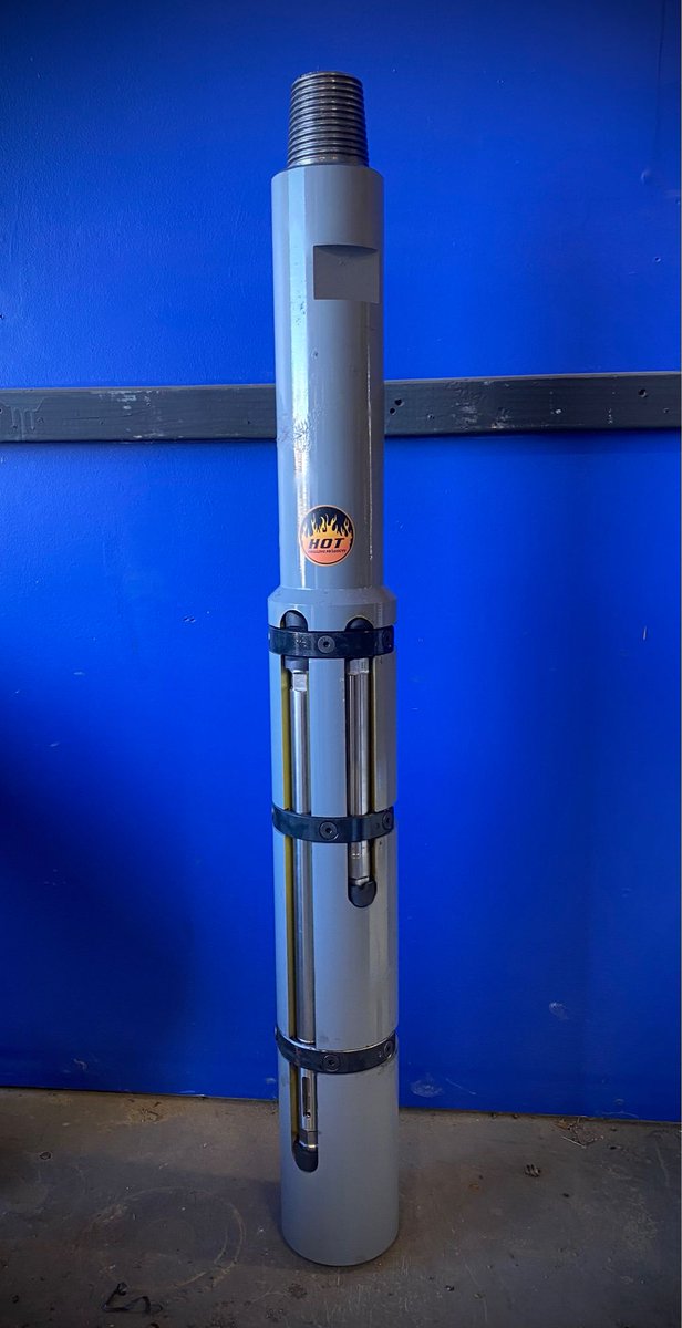 HotDrilling's tweet photo. Memory Gauge Carrier Sub, 2-7/8” IF equipped with DataCan Quartz &amp; Piezzo III.  #lithium #drilling #nevada #geothermal #energy https://t.co/7upNe7ig6o
