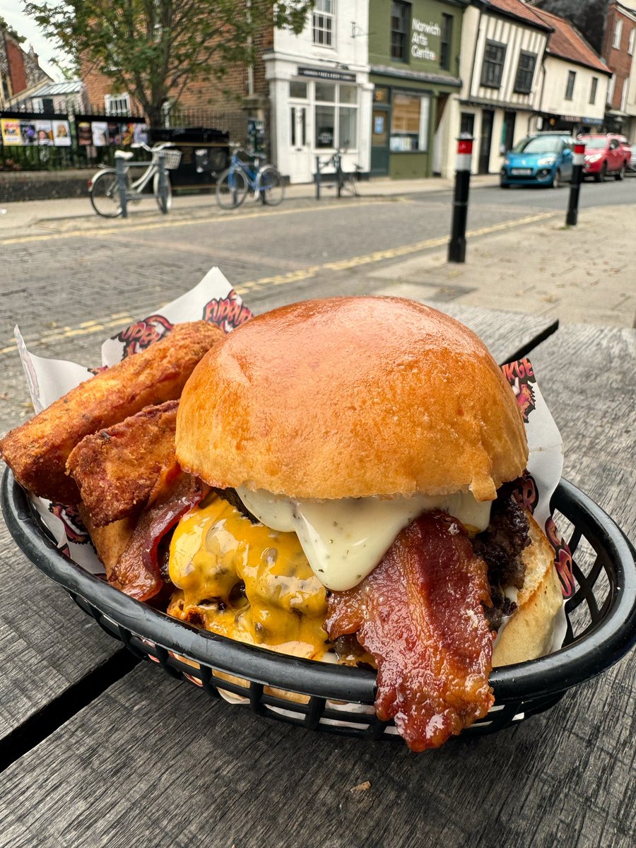 Fry up inspector (@fryupinspector) on Twitter photo Double Thug Lyfe burger with Halloumi fries by FUPburger. The addition of <a href="/fruitpigcompany/">Fruit Pig Company</a> black pudding in this burger works a treat! Gotta love those massive halloumi fries too, top stuff! Double Thug Lyfe burger with Halloumi fries by FUPburger. The addition of <a href="/fruitpigcompany/">Fruit Pig Company</a> black pudding in this burger works a treat! Gotta love those massive halloumi fries too, top stuff!