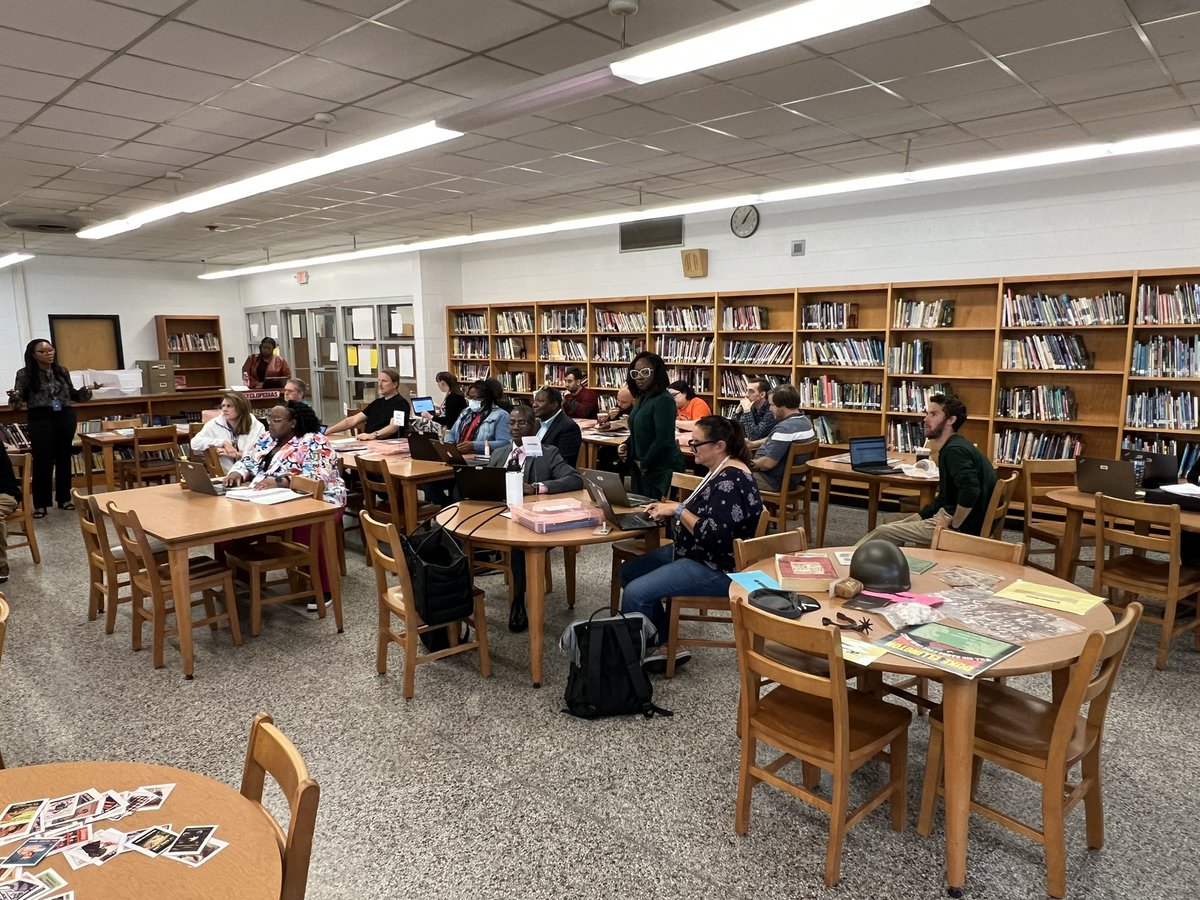 Adding additional teaching strategies to our secondary social studies teachers’ toolboxes. #PPSShines <a href="/PortsVASchools/">Portsmouth Schools</a> <a href="/ebracyPPS/">Dr. Elie Bracy III</a> <a href="/nicscud/">Nicole DeVries</a> <a href="/SLMillaci/">Mr. Shawn L. Millaci</a>