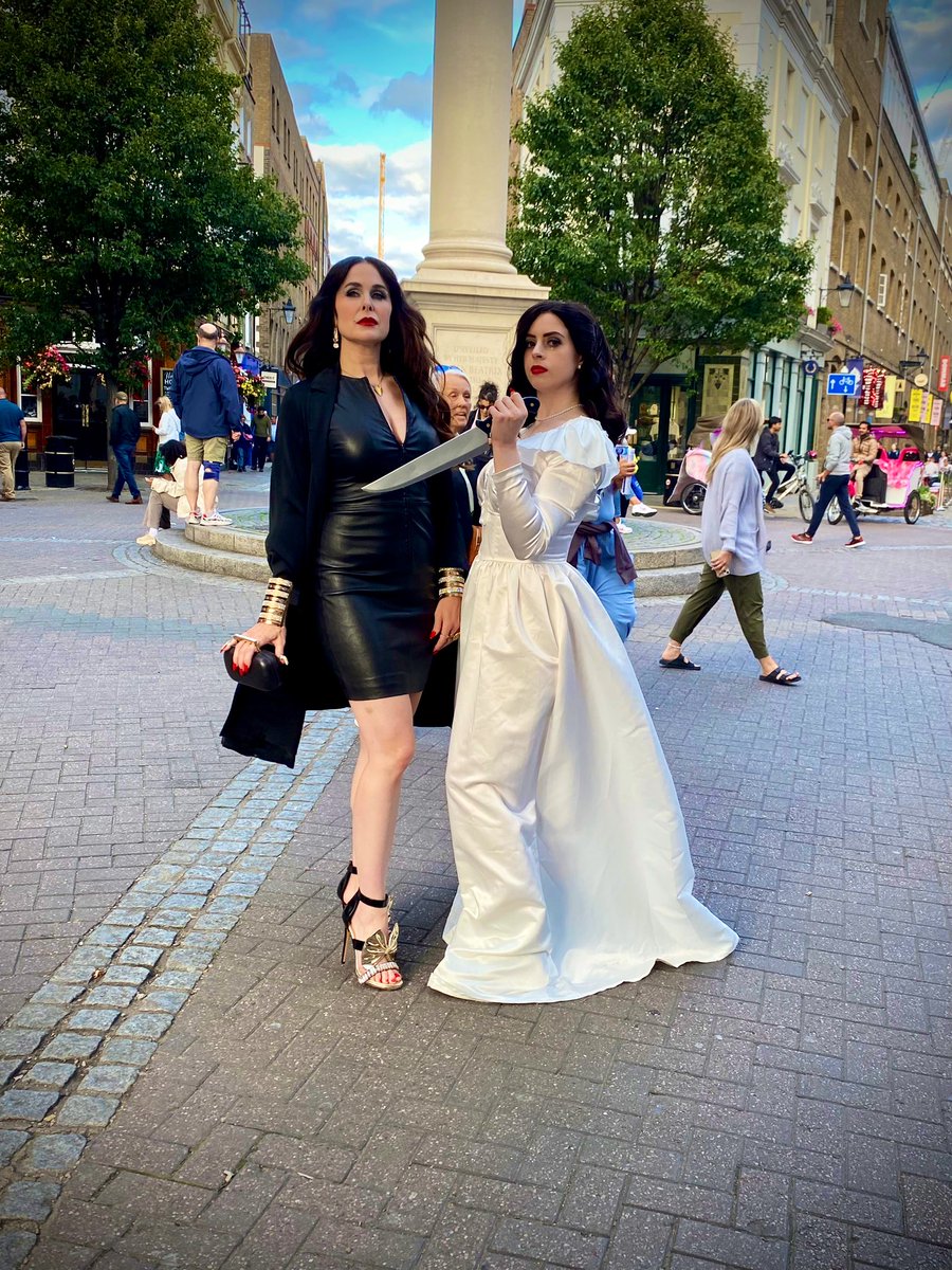 R_CosplaysLadyD's tweet photo. I had the absolute pleasure of cosplaying as the character Norma Steele for the ‘The Blue Rose’ film premiere at FrightFest in London last month! 
@DanielleBisutti, I am forever grateful to you. It was such a pleasure to have been able to celebrate with you all.
🥀💙 https://t.co/PWpIVdR25s