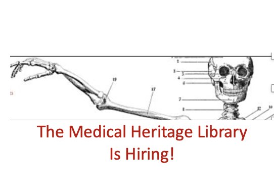 The Medical Heritage Library seeks a new Coordinator! This fully remote, part-time position helps our non-profit with planning, outreach, and programming! Apply through this link: medicalheritage.org/2023/09/13/coo… #medhist #histmed #libraries